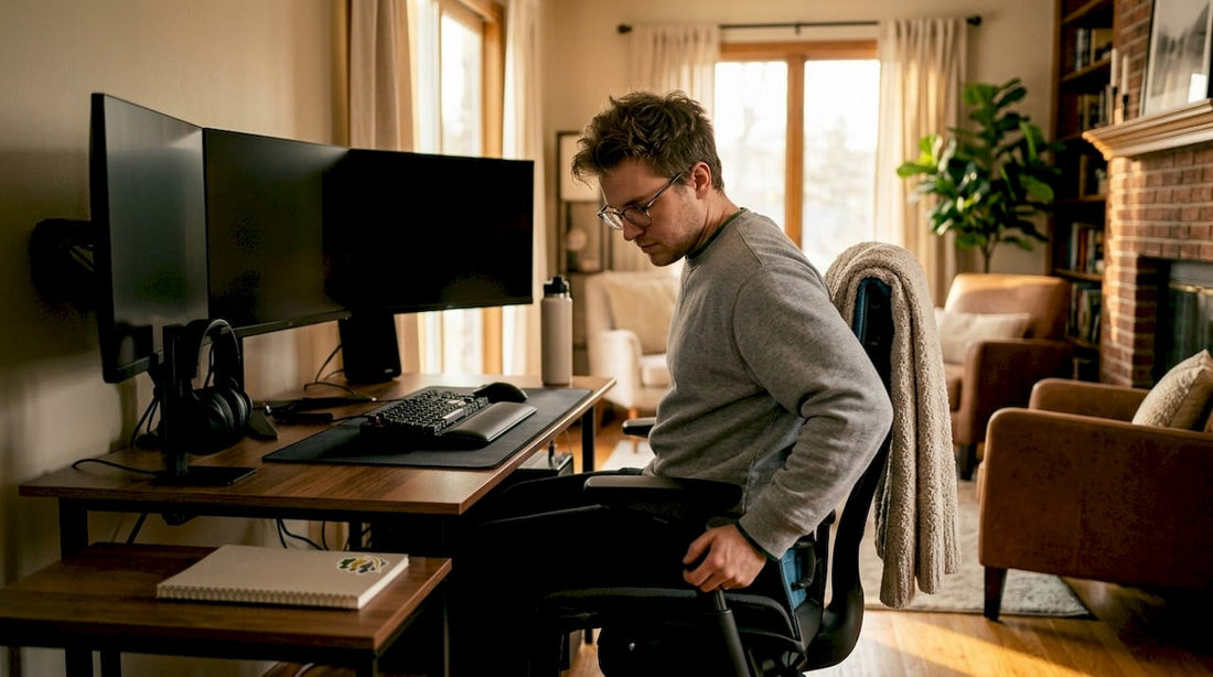 Gamer adjusting chair for better posture