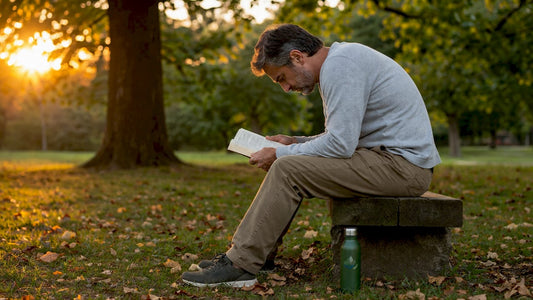 Man slouched on soft sofa causing poor posture